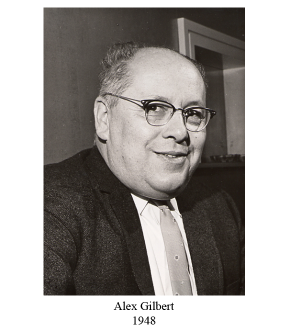 Alex Gilbert 1948