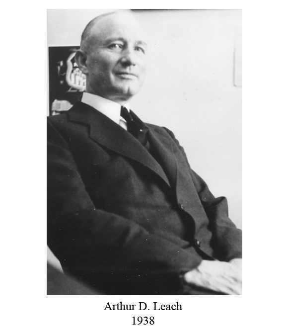 Arthur D. Leach 1938