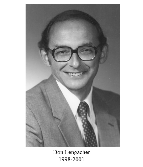 Don Lengacher 1998 to 2003