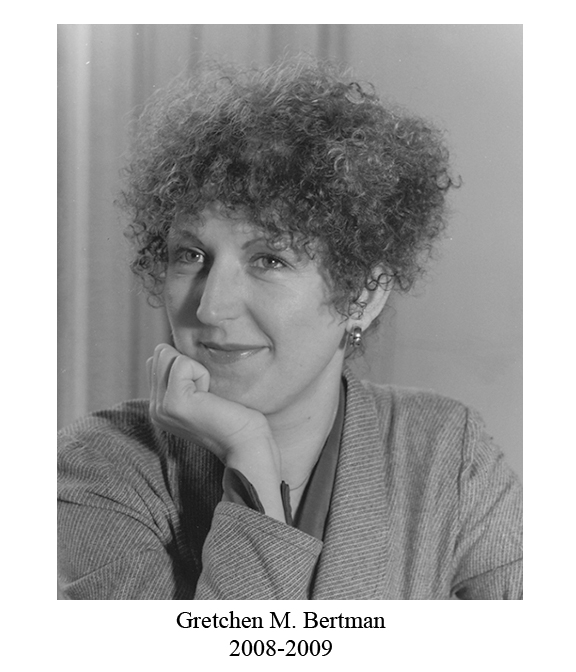 Gretchen M. Bertman 2008-2009