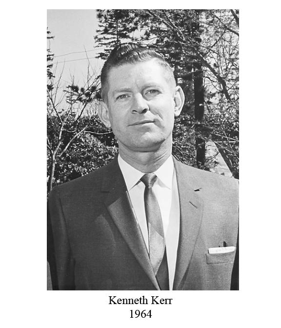 Kenneth Kerr 1964