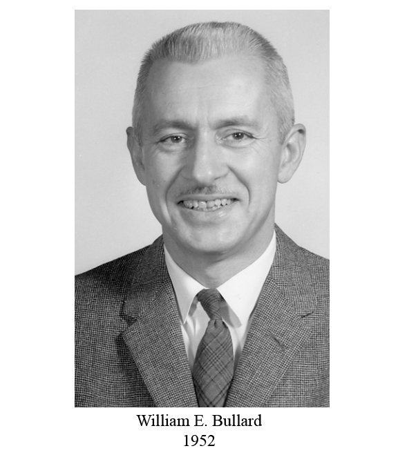 William E. Bullard 1952